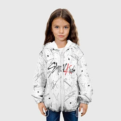 Куртка с капюшоном детская STRAY KIDS АВТОГРАФЫ, цвет: 3D-белый — фото 2