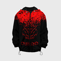 Куртка с капюшоном детская Overlord, цвет: 3D-черный