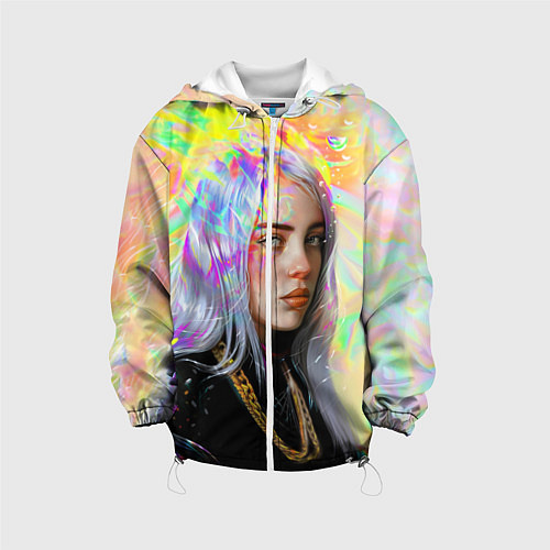 Детская куртка Billie Eilish / 3D-Белый – фото 1