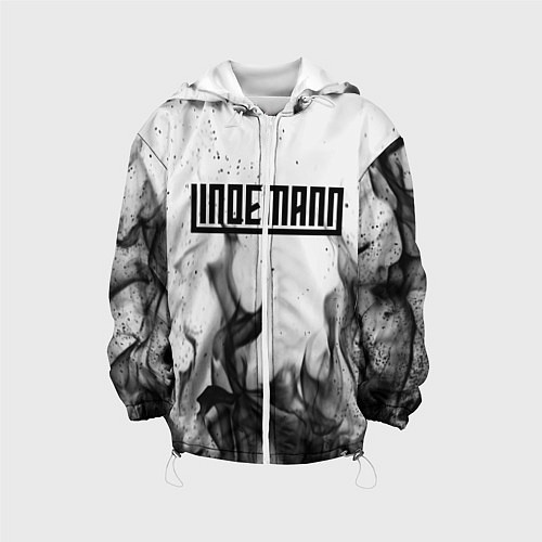 Детская куртка LINDEMANN: Black Fire / 3D-Белый – фото 1
