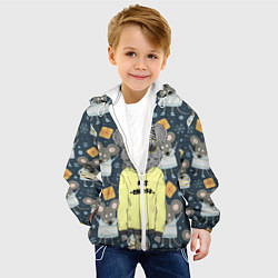 Куртка с капюшоном детская Say Cheese, цвет: 3D-белый — фото 2