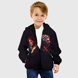 Куртка с капюшоном детская Доктор Кто - ART, цвет: 3D-черный — фото 2