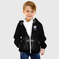 Куртка с капюшоном детская SAYONARA BOY, цвет: 3D-белый — фото 2