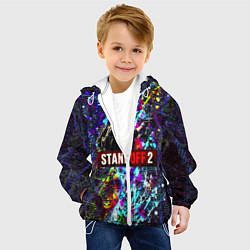 Куртка с капюшоном детская Standoff2, цвет: 3D-белый — фото 2