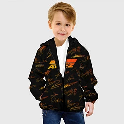 Куртка с капюшоном детская ATEEZ АВТОГРАФЫ, цвет: 3D-черный — фото 2