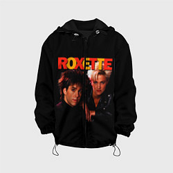 Куртка с капюшоном детская Roxette, цвет: 3D-черный