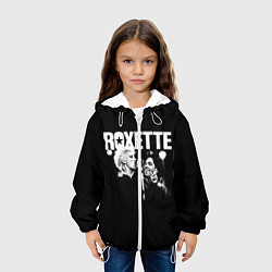 Куртка с капюшоном детская Roxette, цвет: 3D-белый — фото 2