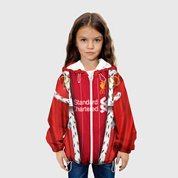 Куртка с капюшоном детская King liverpool, цвет: 3D-белый — фото 2
