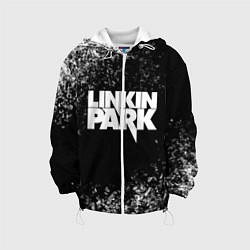 Куртка с капюшоном детская Linkin Park, цвет: 3D-белый