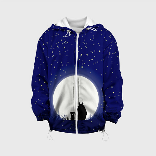 Детская куртка Мой сосед Тоторо / 3D-Белый – фото 1