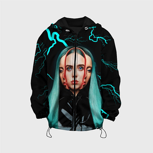 Детская куртка BILLIE EILISH / 3D-Черный – фото 1