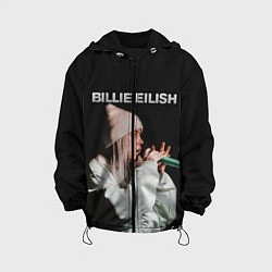 Куртка с капюшоном детская BILLIE EILISH, цвет: 3D-черный