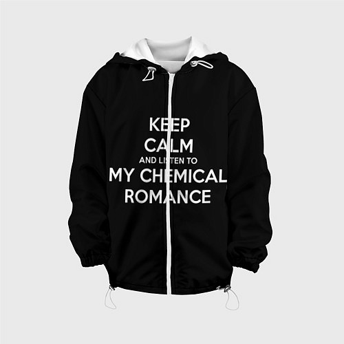 Детская куртка My chemical romance / 3D-Белый – фото 1