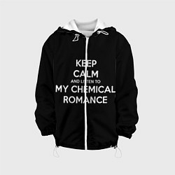 Куртка с капюшоном детская My chemical romance, цвет: 3D-белый