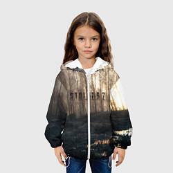Куртка с капюшоном детская STALKER 2, цвет: 3D-белый — фото 2