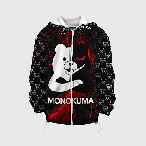 Детская куртка MONOKUMA / 3D-Белый – фото 1