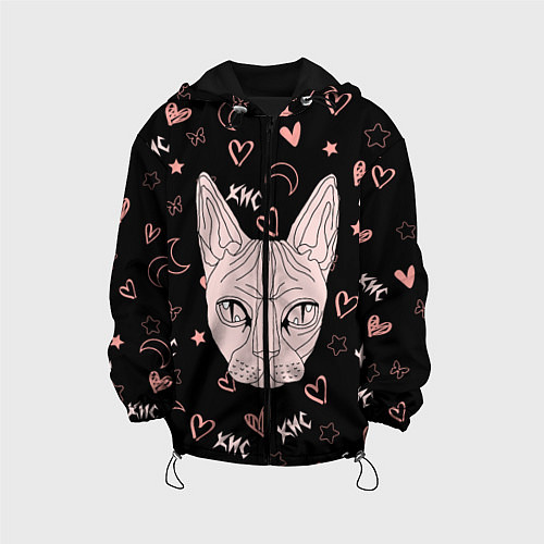 Детская куртка КИС-КИС / 3D-Черный – фото 1