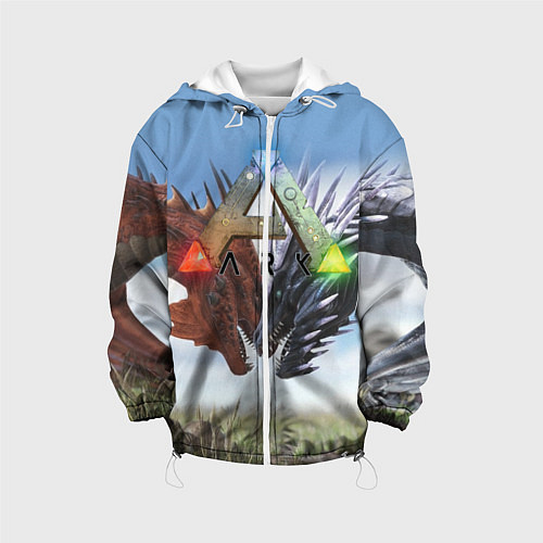 Детская куртка Ark Survival Evolved / 3D-Белый – фото 1