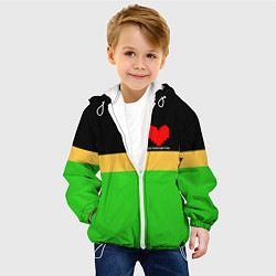 Куртка с капюшоном детская CHARA FIGHT, цвет: 3D-белый — фото 2