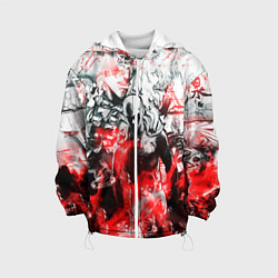 Куртка с капюшоном детская One-Punch Man Collage, цвет: 3D-белый