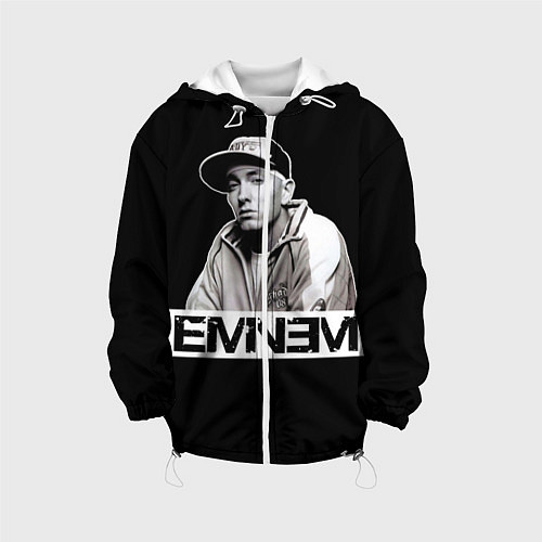 Детская куртка Eminem / 3D-Белый – фото 1