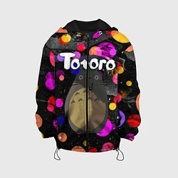 Куртка с капюшоном детская Totoro, цвет: 3D-черный