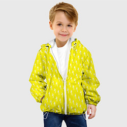 Куртка с капюшоном детская LiL PEEP, цвет: 3D-белый — фото 2