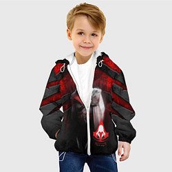 Куртка с капюшоном детская Assasin's creed, цвет: 3D-белый — фото 2