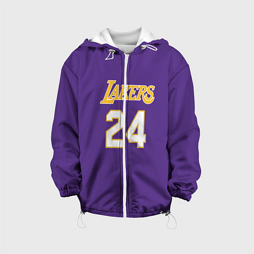 Детская куртка Los Angeles Lakers Kobe Brya / 3D-Белый – фото 1