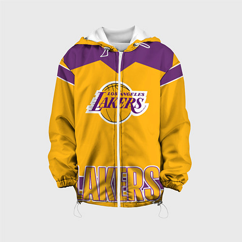 Детская куртка Los Angeles Lakers / 3D-Белый – фото 1