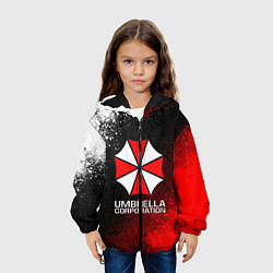 Куртка с капюшоном детская UMBRELLA CORP, цвет: 3D-черный — фото 2