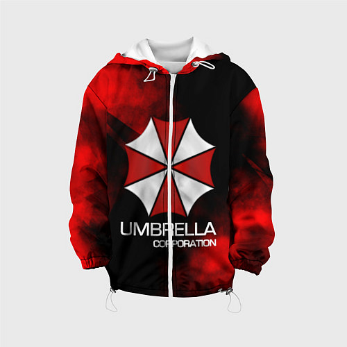 Детская куртка UMBRELLA CORP / 3D-Белый – фото 1
