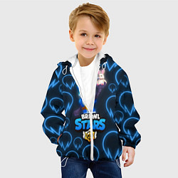 Куртка с капюшоном детская Brawl Stars Wizard Barley, цвет: 3D-белый — фото 2