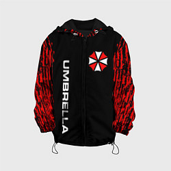 Куртка с капюшоном детская UMBRELLA CORPORATION, цвет: 3D-черный