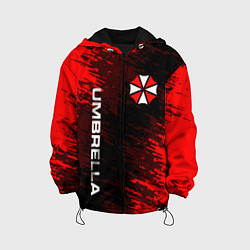 Куртка с капюшоном детская UMBRELLA CORPORATION, цвет: 3D-черный