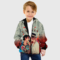 Куртка с капюшоном детская THE HATTERS, цвет: 3D-черный — фото 2
