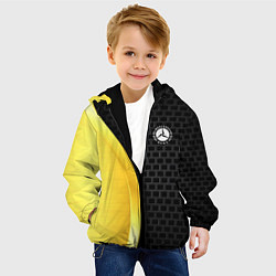 Куртка с капюшоном детская MERCEDES-BENZ, цвет: 3D-черный — фото 2