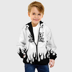 Куртка с капюшоном детская Ozzy Osbourne, цвет: 3D-черный — фото 2