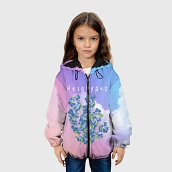 Куртка с капюшоном детская Тима Белорусских: Незабудка, цвет: 3D-черный — фото 2