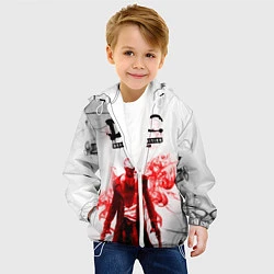 Куртка с капюшоном детская Devil may cry, цвет: 3D-белый — фото 2