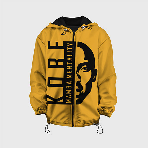 Детская куртка Kobe Mamba mentality / 3D-Черный – фото 1