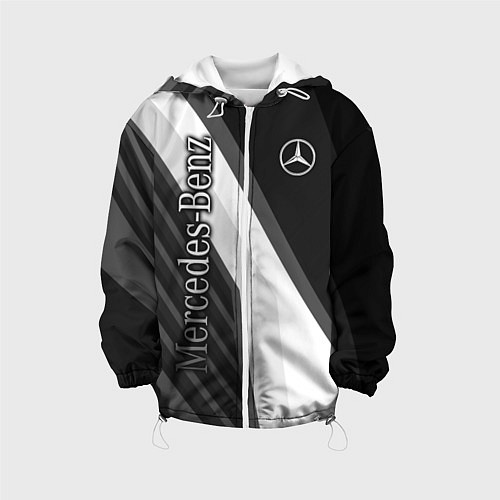 Детская куртка Mercedes-Benz / 3D-Белый – фото 1