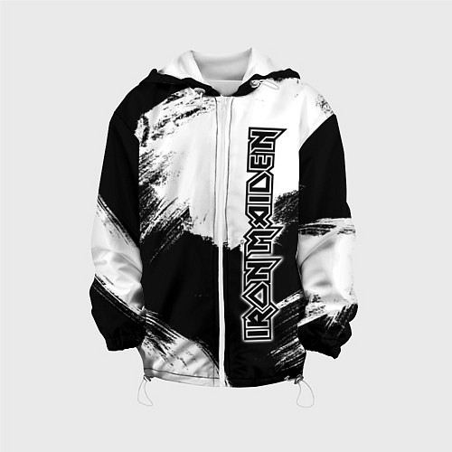 Детская куртка Iron Maiden / 3D-Белый – фото 1