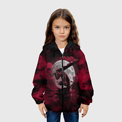 Куртка с капюшоном детская BERSERK, цвет: 3D-черный — фото 2