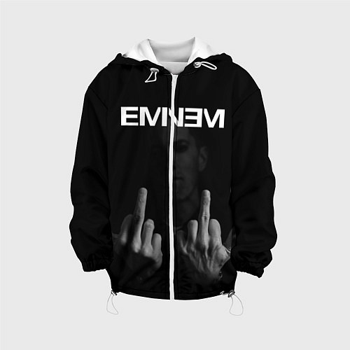 Детская куртка EMINEM / 3D-Белый – фото 1