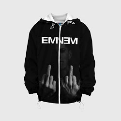 Куртка с капюшоном детская EMINEM, цвет: 3D-белый