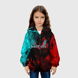 Куртка с капюшоном детская DEVIL MAY CRY, цвет: 3D-черный — фото 2