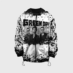 Куртка с капюшоном детская GreenDay, цвет: 3D-черный