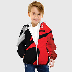 Куртка с капюшоном детская Fortnite, цвет: 3D-белый — фото 2