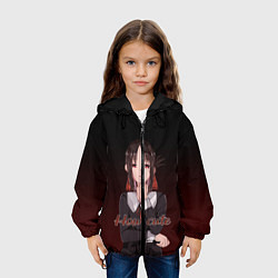 Куртка с капюшоном детская Kaguya - How cute, цвет: 3D-черный — фото 2
